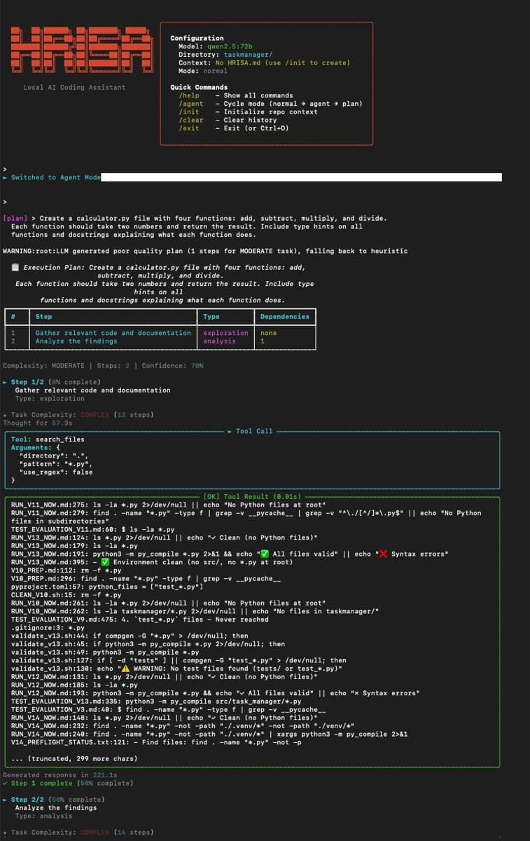 Hrisa Code screenshot